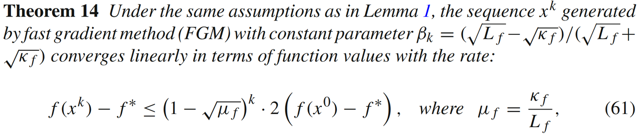 优化｜非强凸问题的一阶算法线性收敛条件(一)