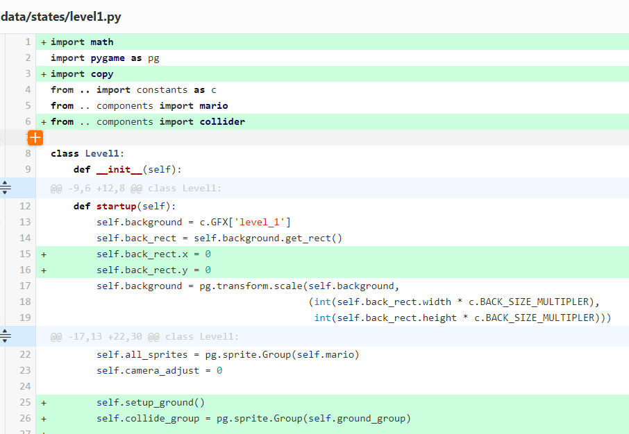 Python实现超级玛丽游戏系列教程05添加地面,管道和阶梯冲突检测_超级玛丽游戏撞击代码-CSDN博客