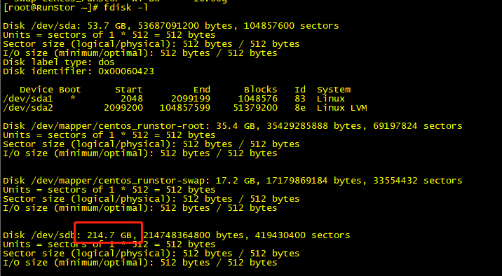 Linux之LVM卷分区扩容（新添加磁盘扩容）