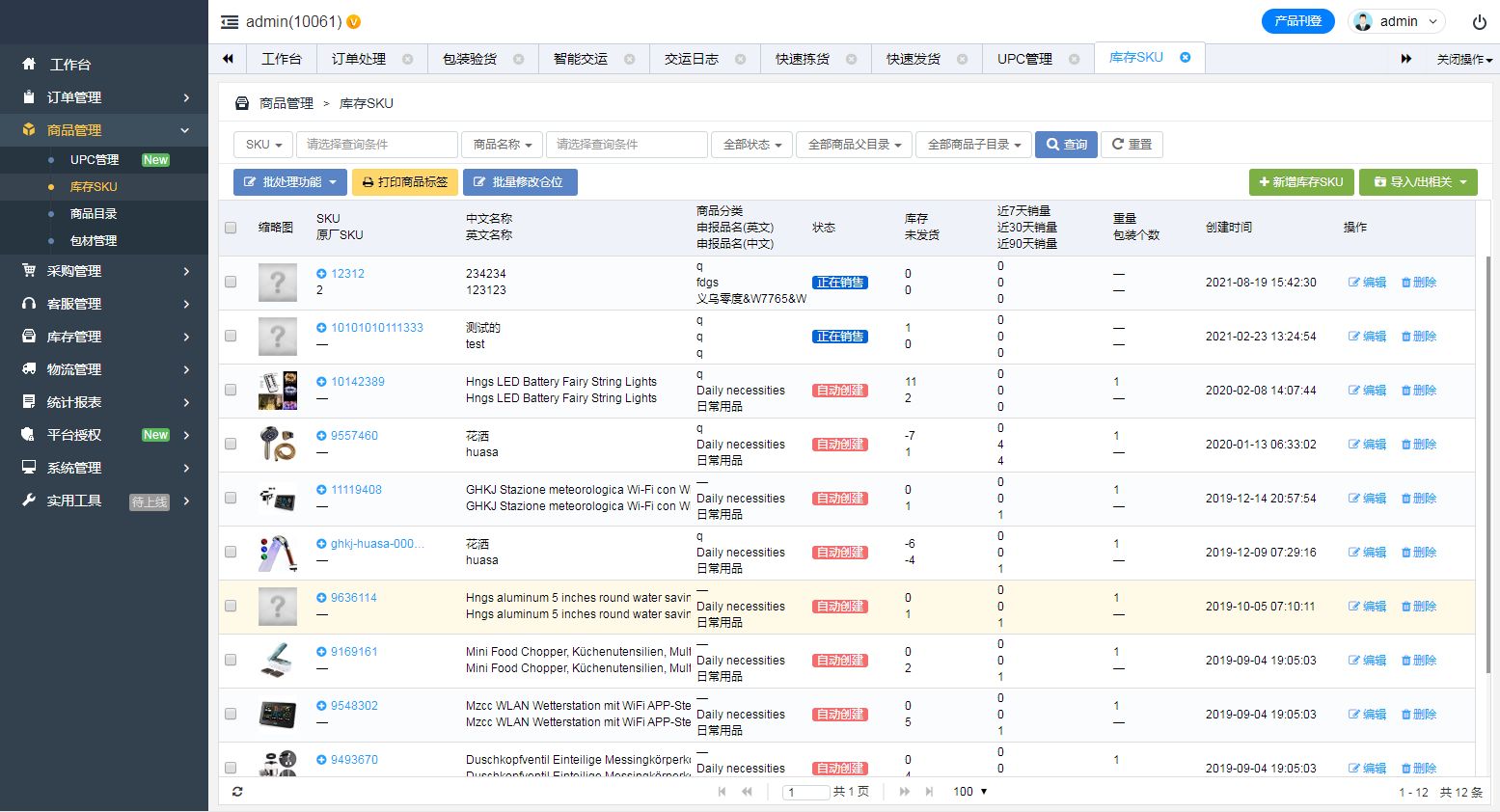 5个最重要的开源电商 ERP 系统功能