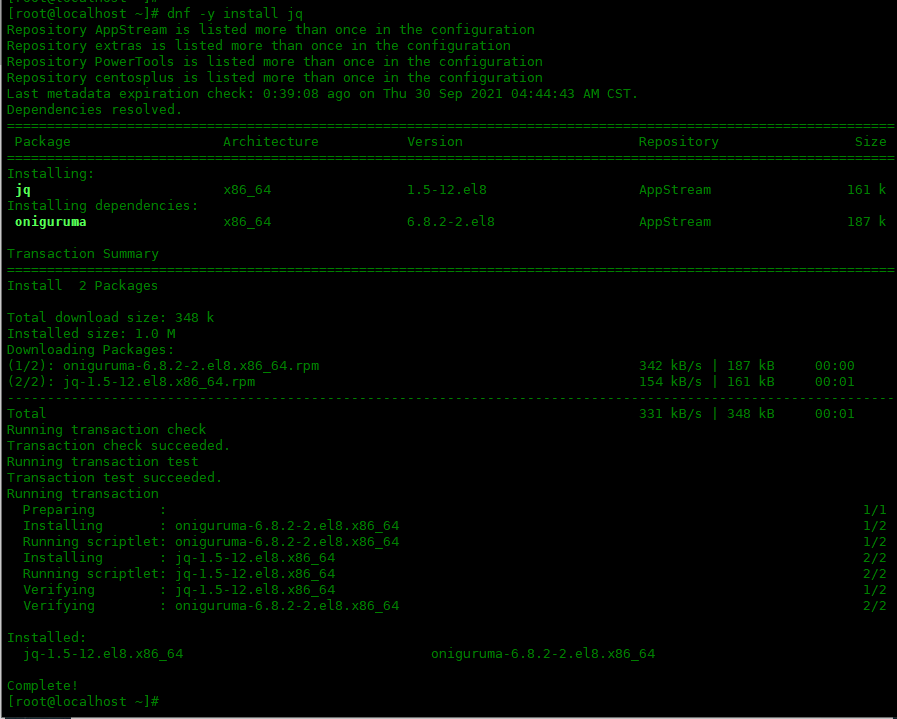 Linux 中的 JQ 命令使用实例Linux 中的 JQ 命令使用实例