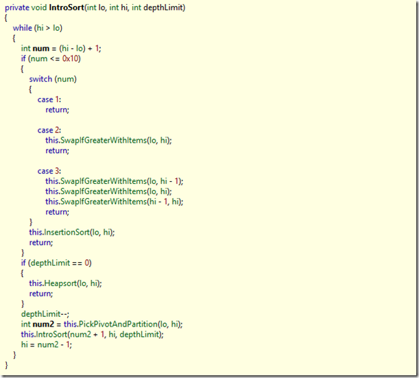 ArraySort implementation in .NET_4