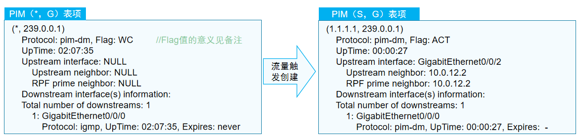 PIM路由表项1