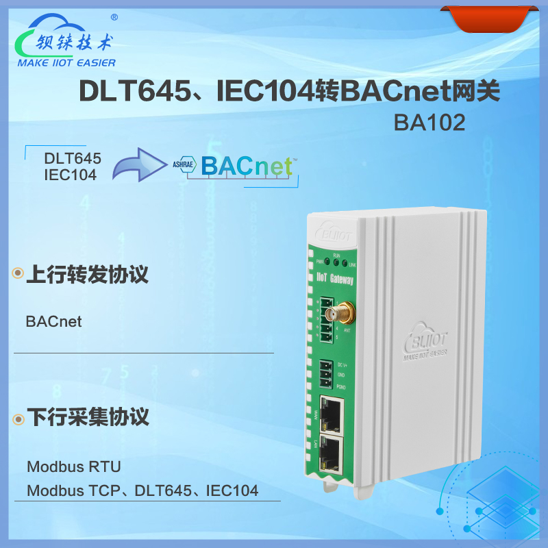 BA102 DLT645、IEC104转BACnet协议转换网关 钡铼技术.jpg