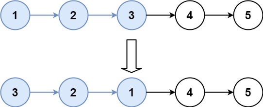 LeetCode 25. K 个一组翻转链表