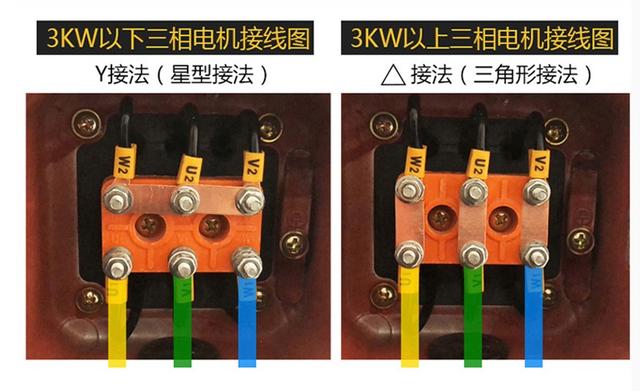 电机接线端子图对照图图片