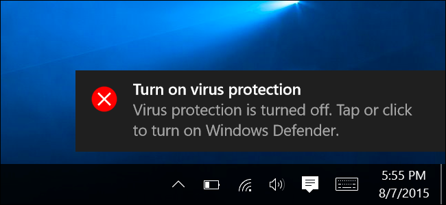 now includes a built-in free antivirus calledwindows defender