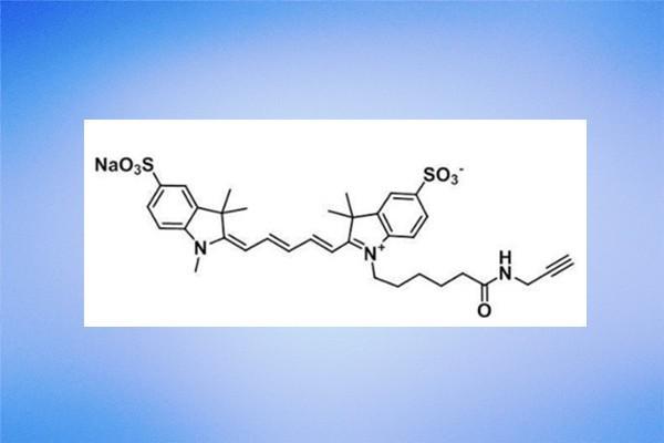 水溶性花青素连接剂1617497-19-4，diSulfo-Cyanine5 alkyne，二磺酸花青素Cy5炔基