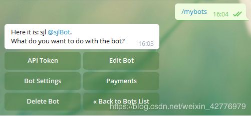 Telegram 图文详解--创建机器人 BOT_第6张图片