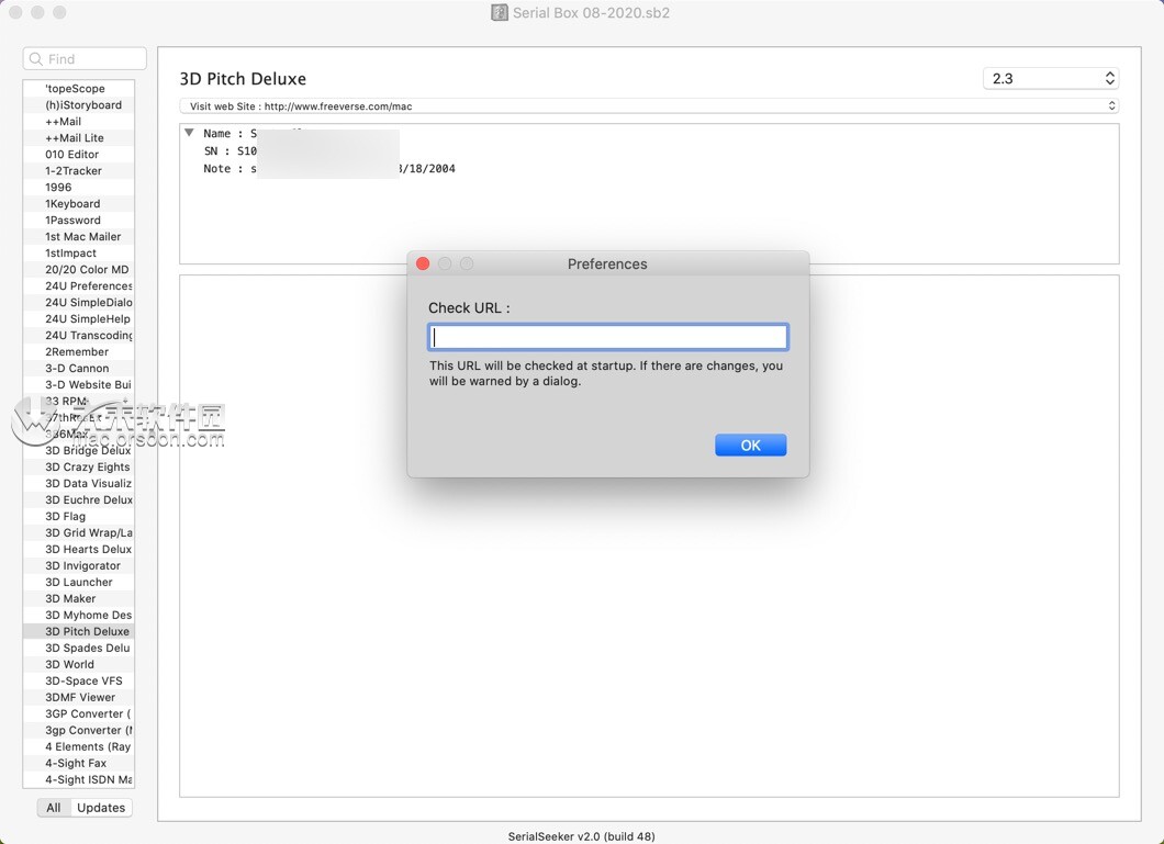 Serial Box for Mac(软件序列号查询工具)CSDN博客