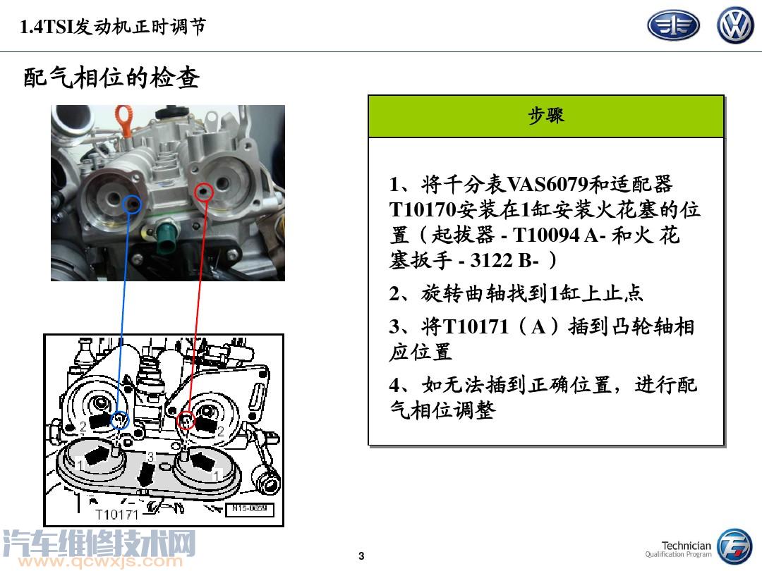 4tsi发动机正时校对方法(图解)