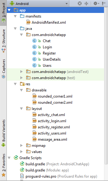 使用Firebase教程3的Android实时聊天应用程序