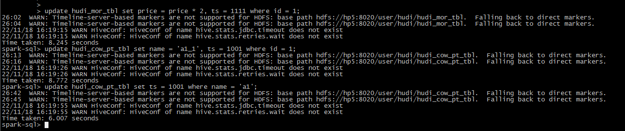 Hudi系列7:使用SparkSQL操作Hudi