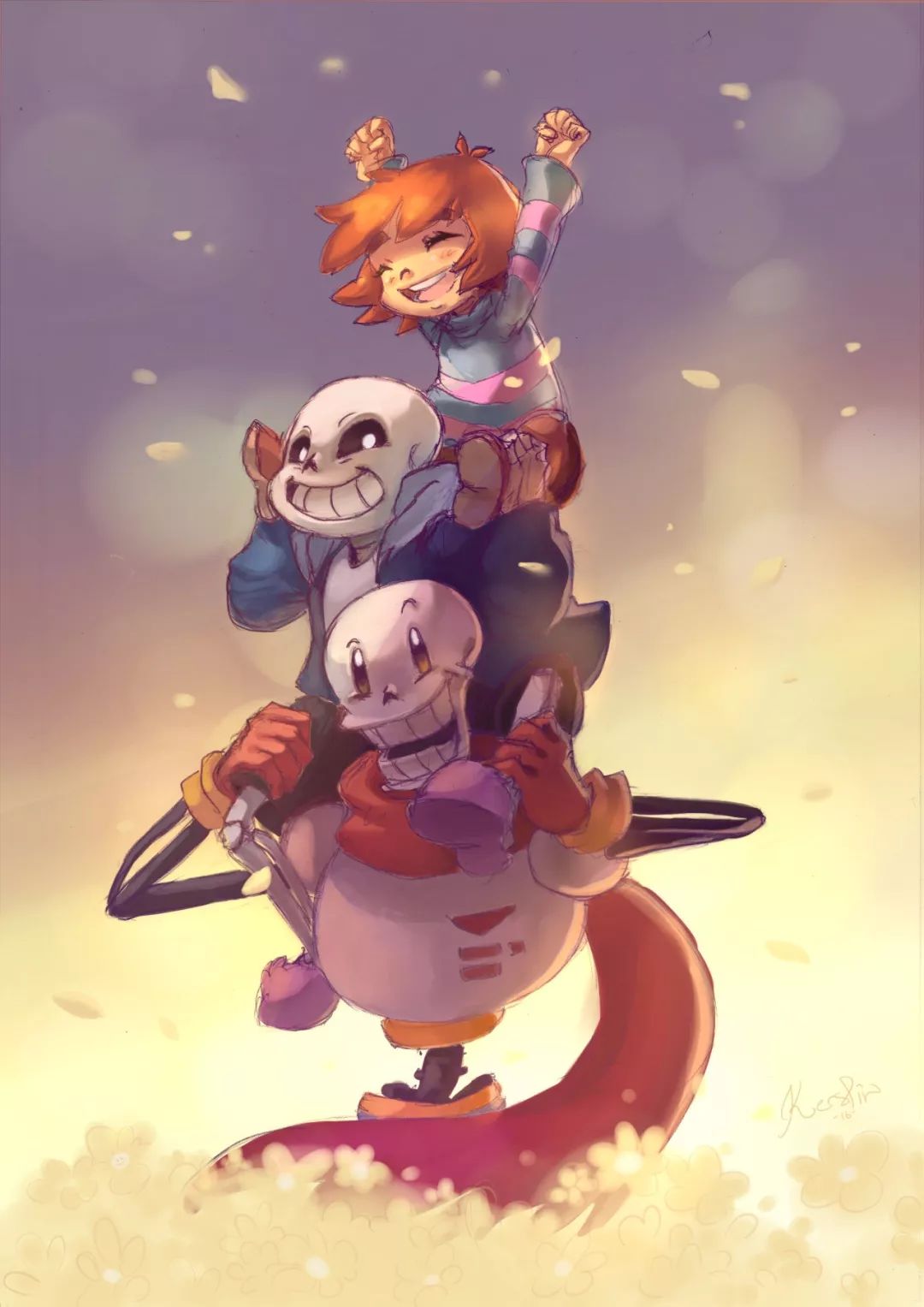 undertale人物undertale传说之下精美人物图包friskampsansamppapyrus