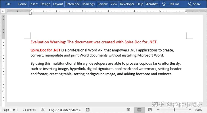 Word控件Spire.Doc 【字体】教程(1)：在 Word 中更改字体颜色