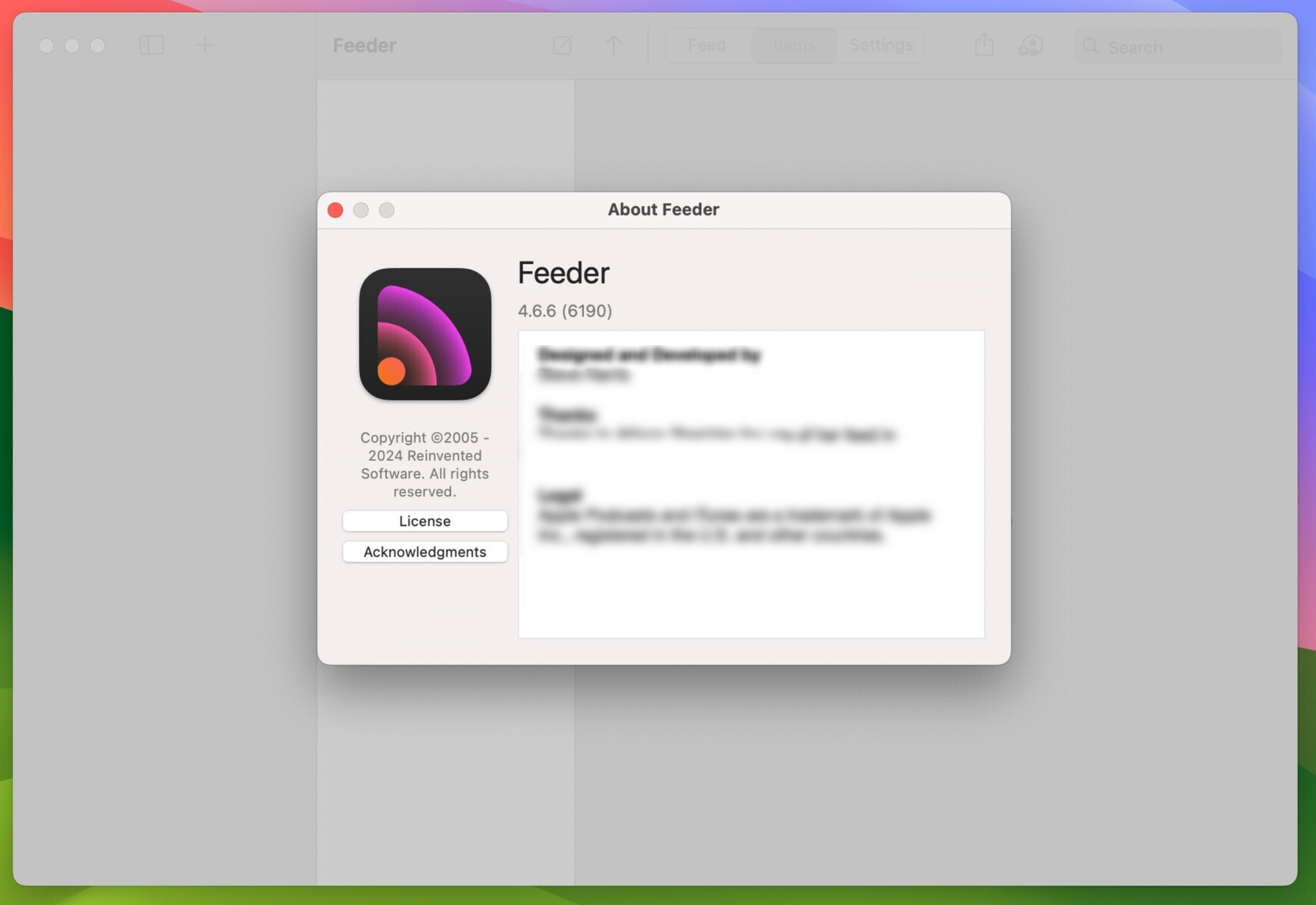 Feeder for Mac v4.6.6 rss订阅文档编辑和发布 直装版-1