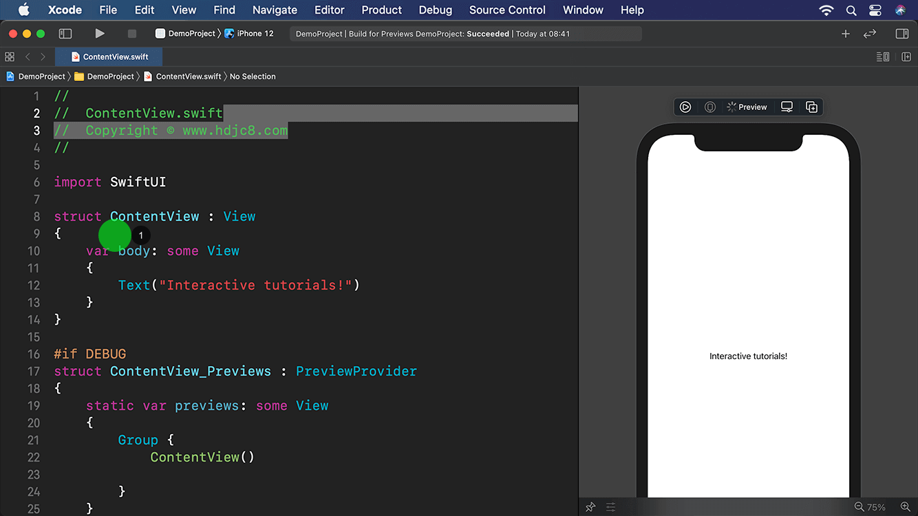 SwiftUI快速入门到实战