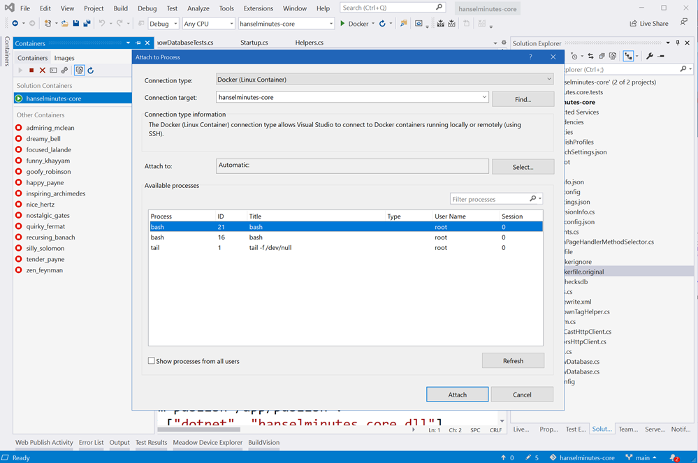 Docker Container Tools Docker Container Tools
