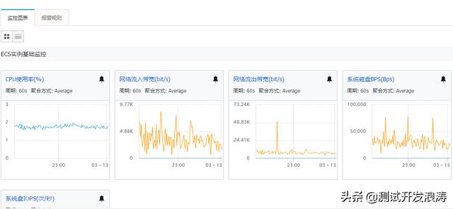 ecs 云服务器 管理控制台_阿里云ECS服务器监控资源使用情况