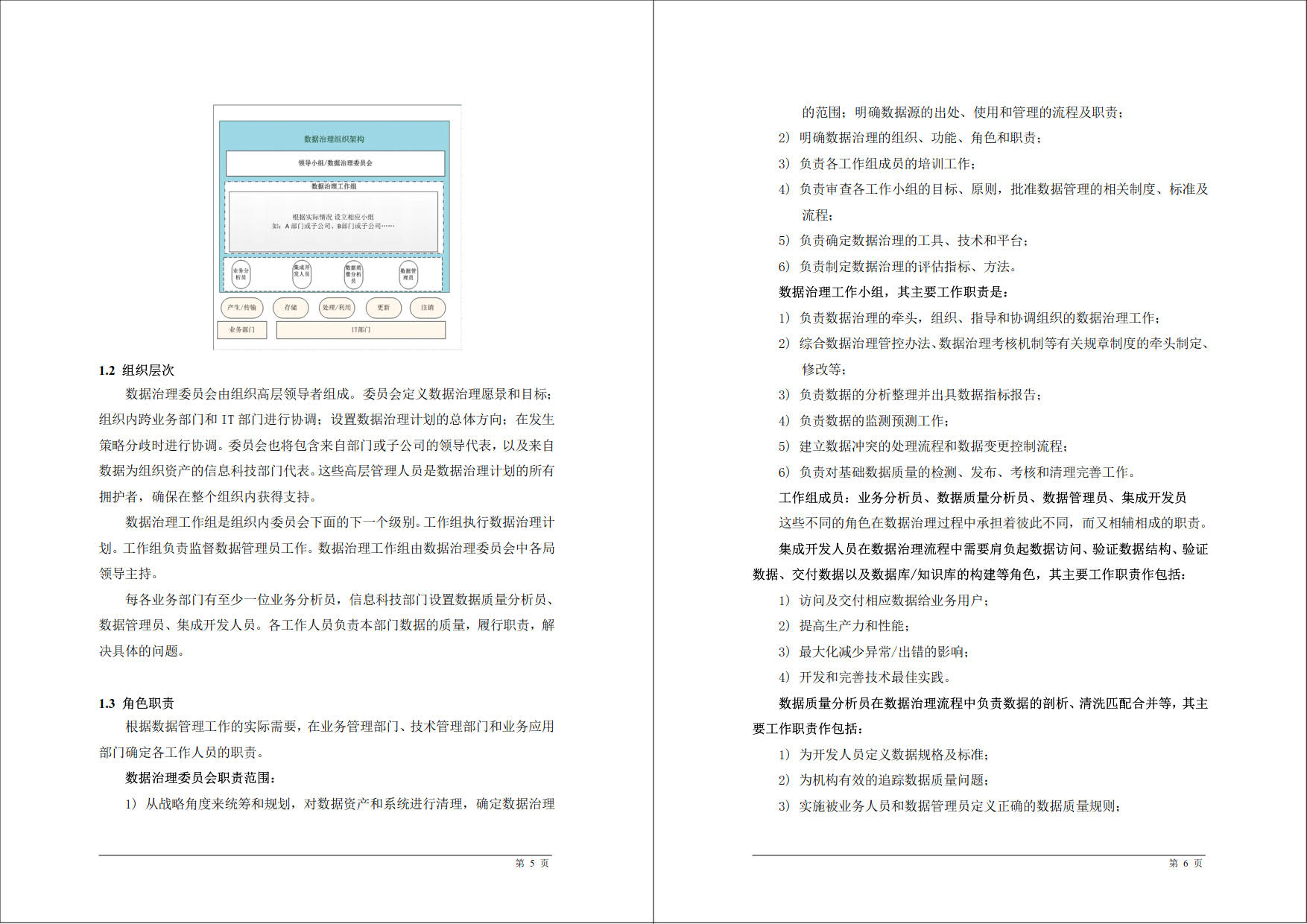 【数据资源变数据资产之路】数据治理服务解决方案（35页WORD）