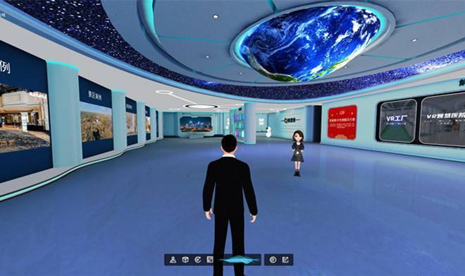 Sala de exposiciones Metaverse: cree un nuevo tipo de tendencia de desarrollo de "patio de personas y bienes"