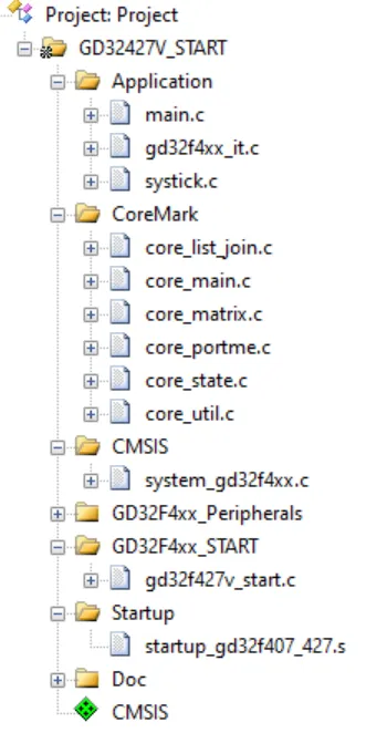 【GD32F427开发板试用】移植CoreMark验证0等待区Flash大小