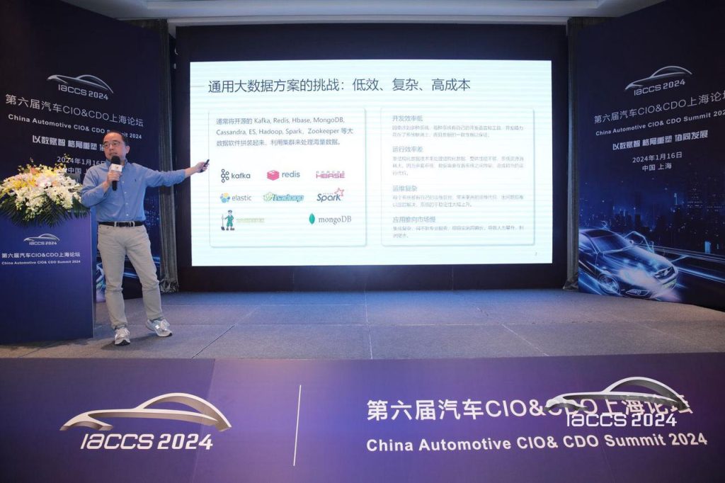 来自汽车行业的认可！涛思数据在第六届汽车 CIO&CDO 上海论坛荣获“凌云奖” - TDengine Database 时序数据库