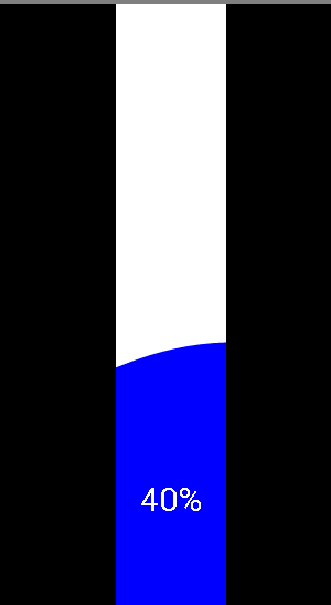 android水量变化效果androidwaveview实现水流波动效果