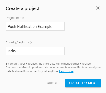 Android Push Notification Using Firebase Cloud Messaging (FCM)