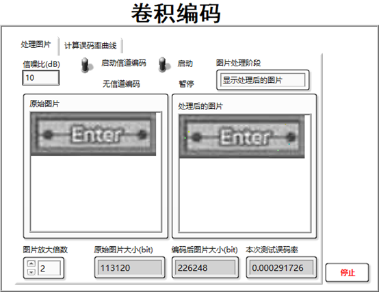 启动卷积编码运行图