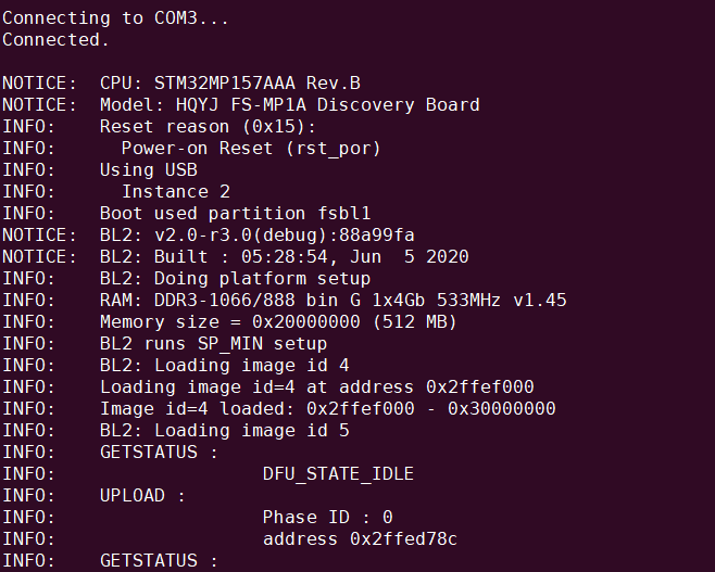 Linux系统移植篇2：STM32MP1微处理器之系统镜像烧写