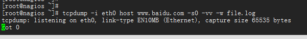 linux下tcpdump抓包实例