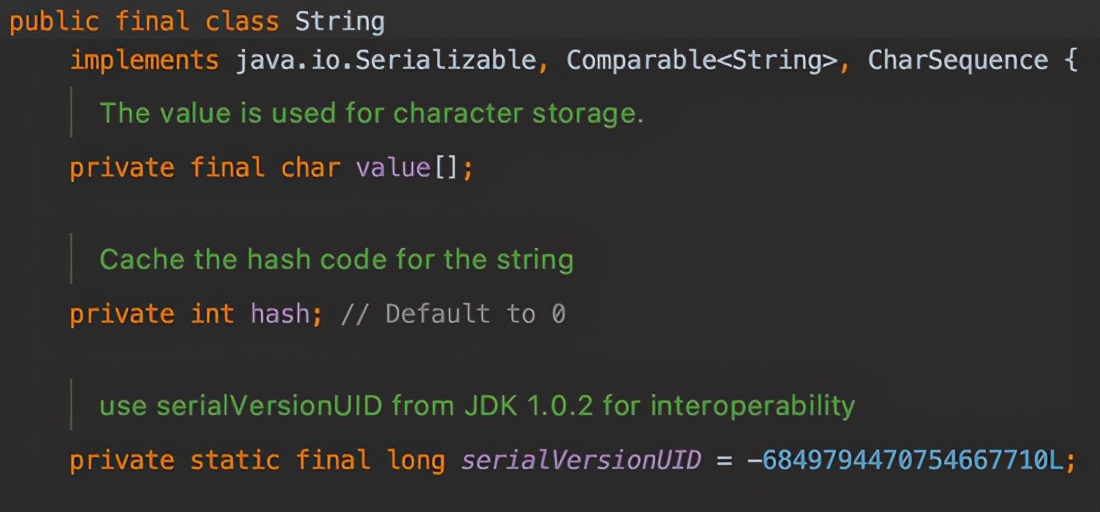 Strings = newString（ "xyz"）はいくつかのインスタンスを作成します