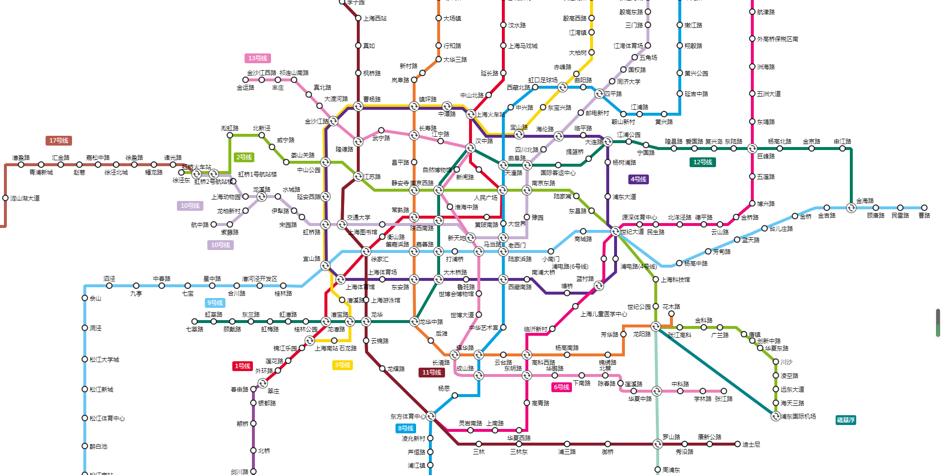 上海地题图
