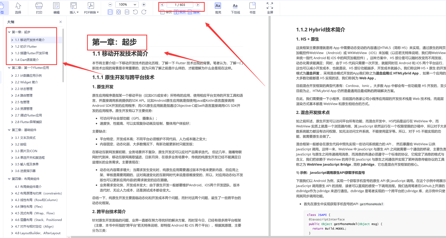 Flutter完整版开发入门与实战指南（603页.PDF）一文带你通过Flutter_javascript_04