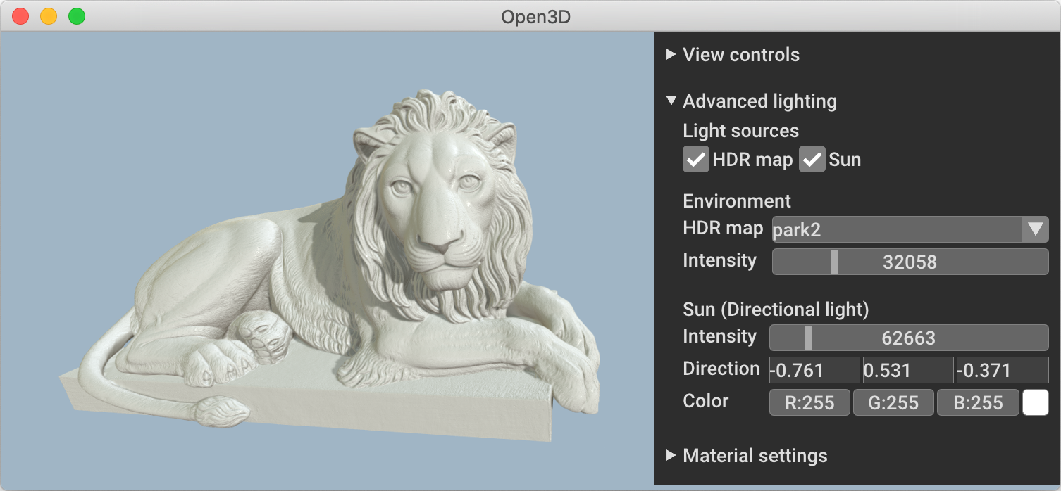 Open3D-viewer