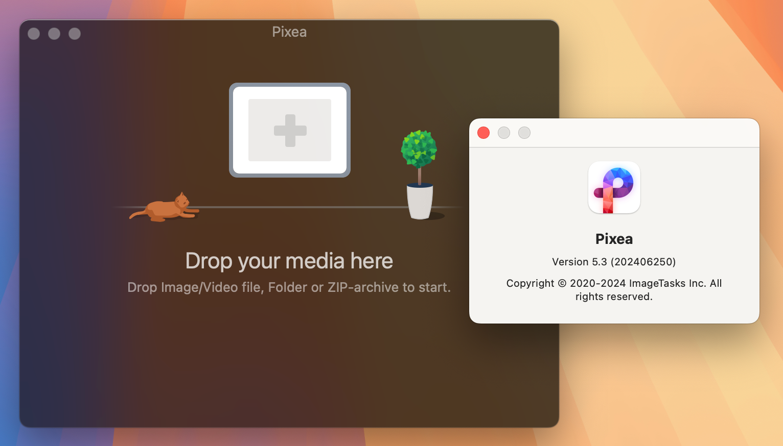 Pixea Plus for Mac v5.3 极简式图片浏览软件 激活版-1