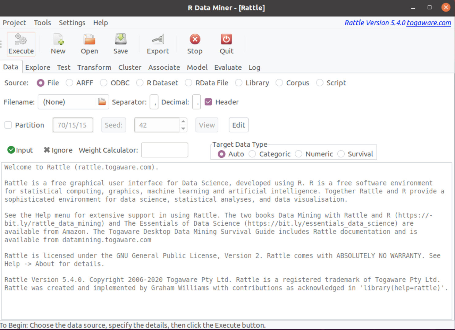 一步到位安装R环境（R，Rattle，RStudio）_rattle r怎么下载CSDN博客