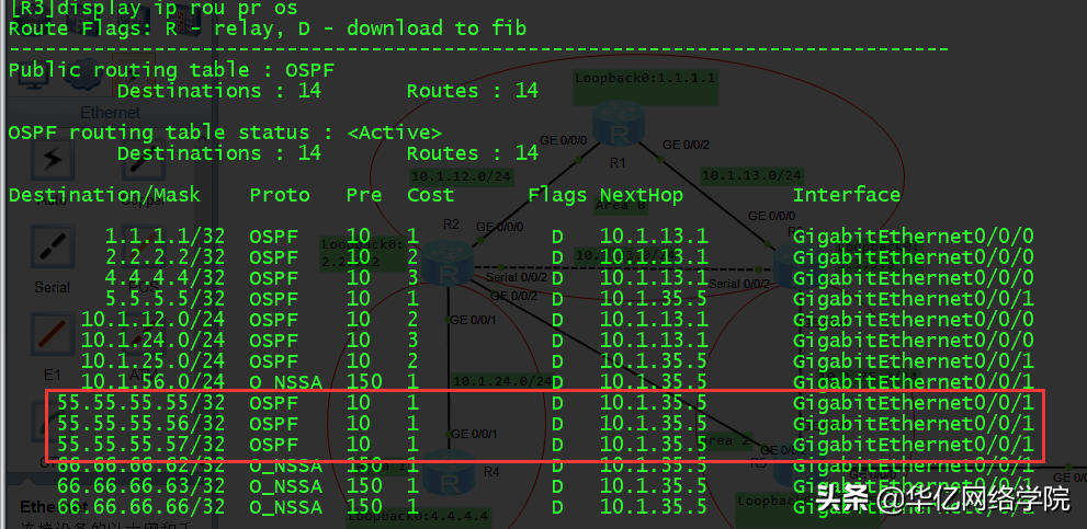 OSPF汇总及认证