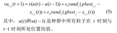 PSO算法文献阅读笔记