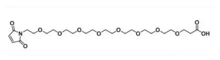 1818294-46-0，马来酰亚胺-PEG8-羧酸，能够在各种酸碱条件下保持稳定的性能