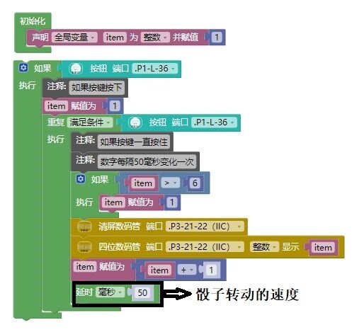 项目二：电子骰子