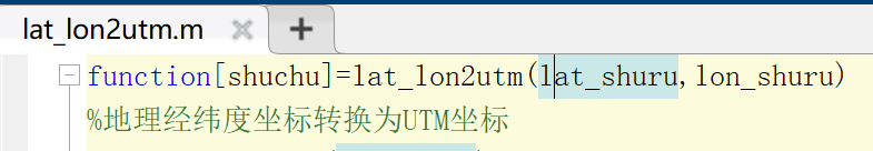 Matlab经纬度坐标转换xy坐标,经纬度坐标系转换为UTM坐标系（matlab）