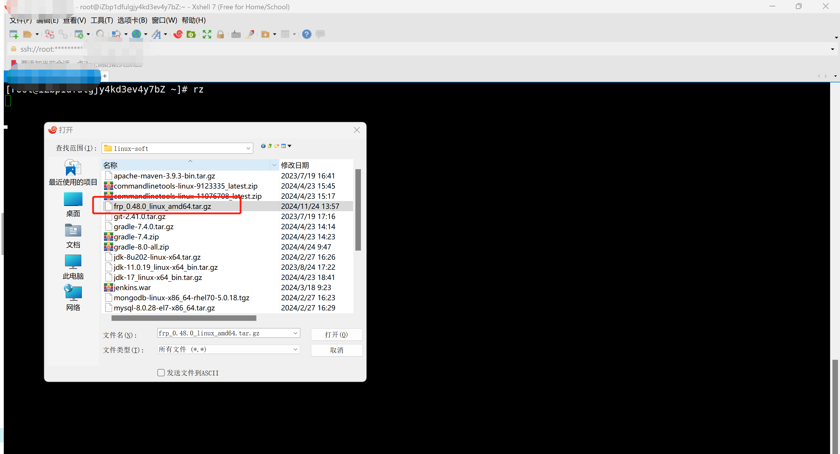 Linux 安装 Frp 内网穿透_linux安装frp-CSDN博客