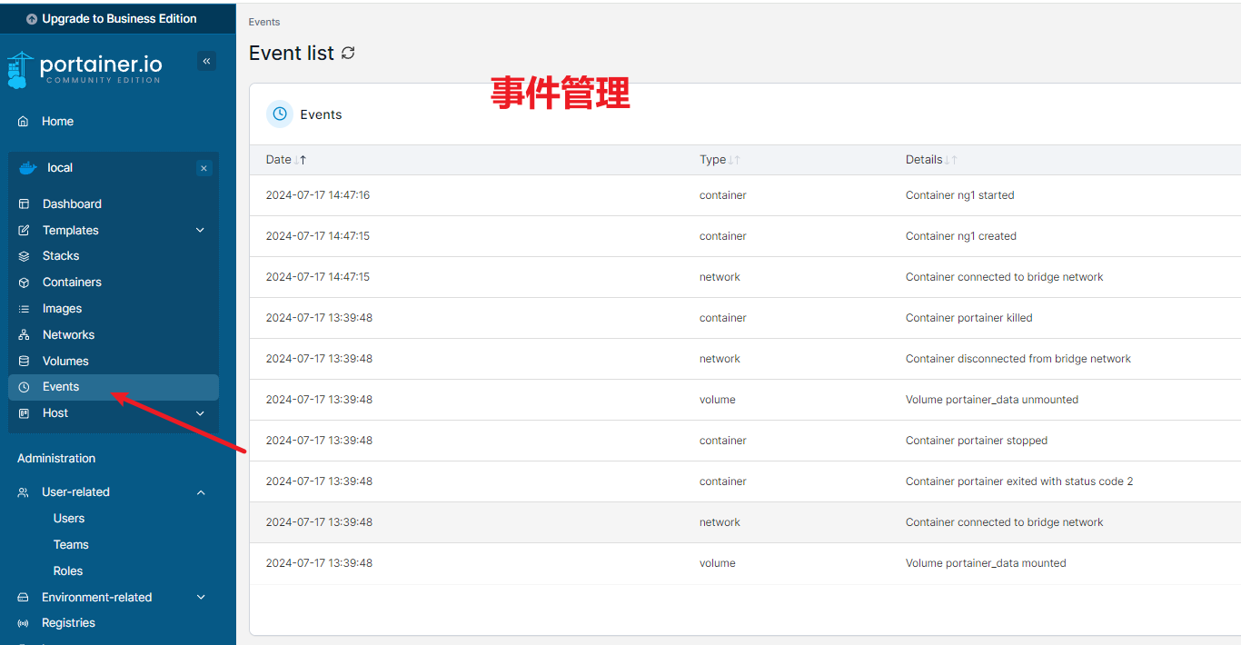 portainer教程-docker可视化管理工具