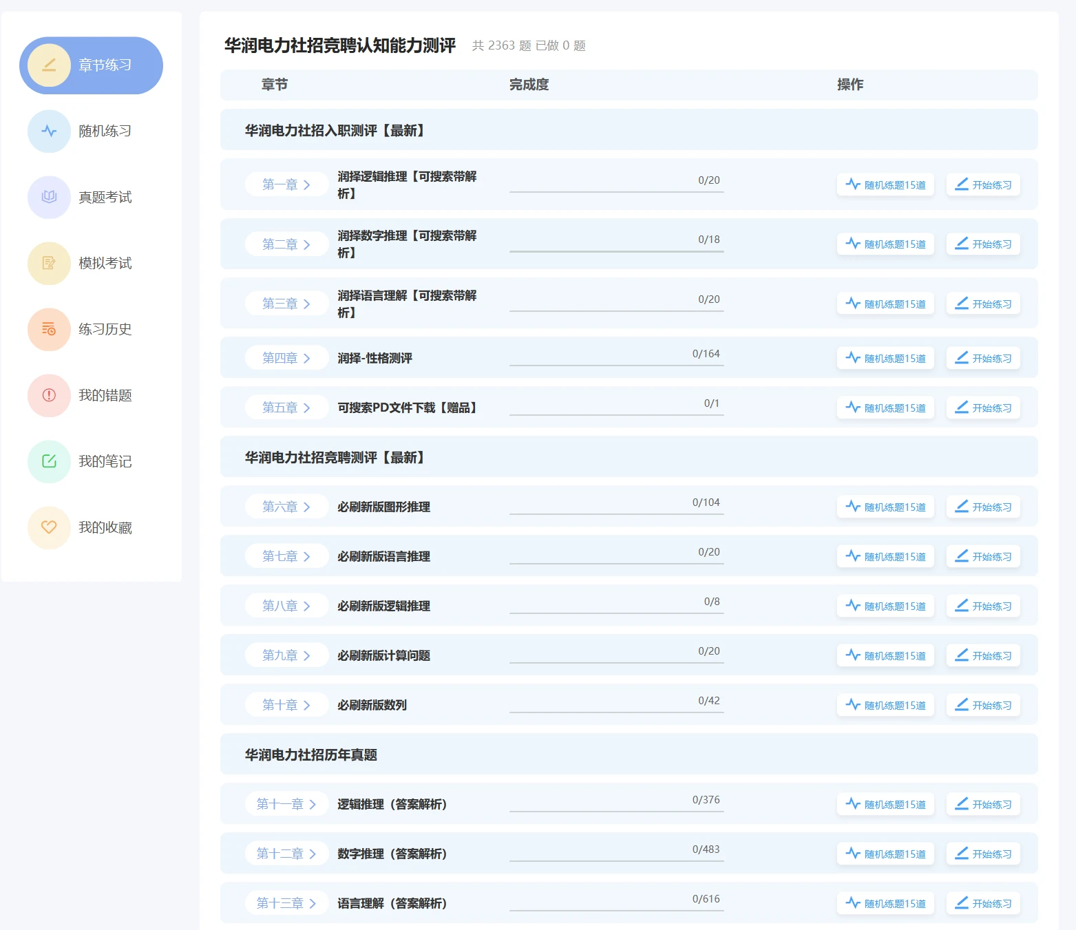 华润电力最新校招社招润择认知能力测评：逻辑推理数字计算语言理解高分攻略