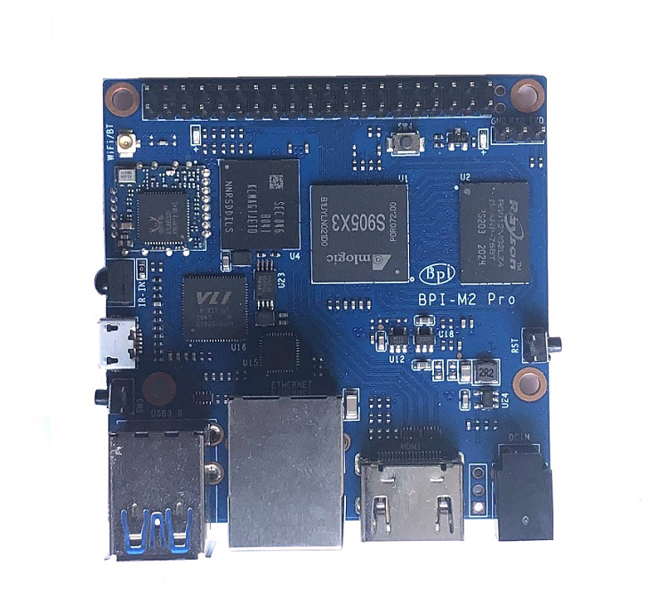 香蕉派开源硬件开发板 Banana Pi BPI M2Pro Amlogic S905X3 主板