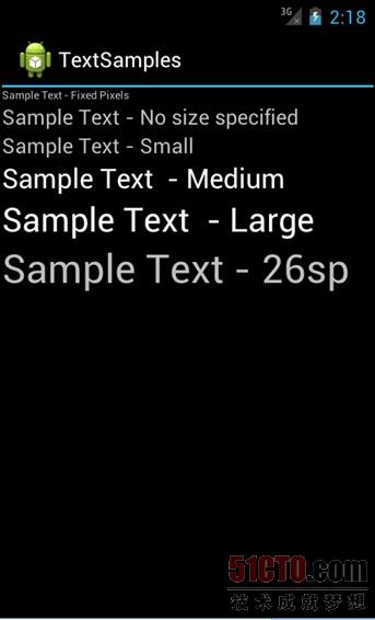 android界面设计字体大小,Andoird用户界面设计上手指南：设置字体大小
