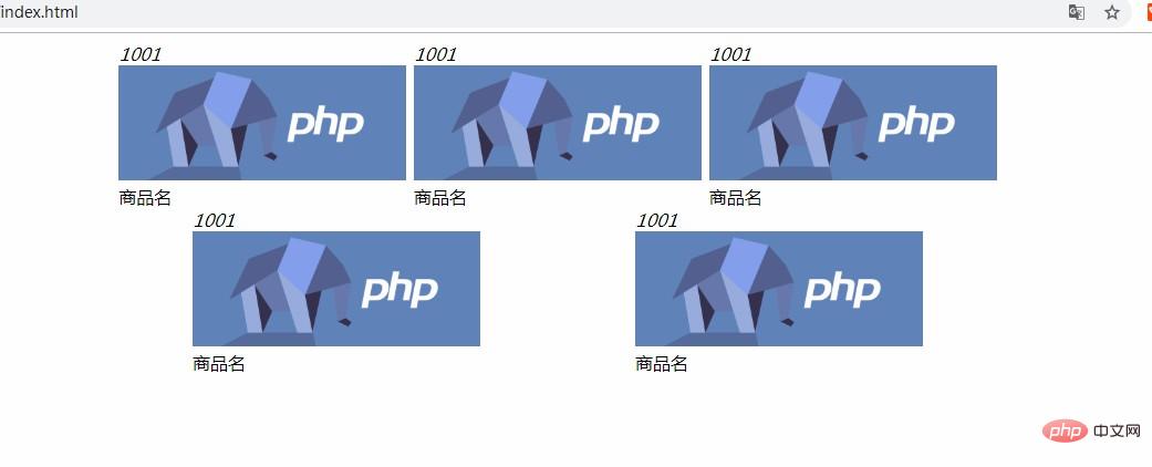 php一行多个商品,【后端开发】php一行展示多个商品怎么实现