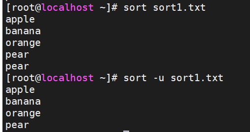 Sort Example Uiuc Linux 实验 六_linux6实验-CSDN博客